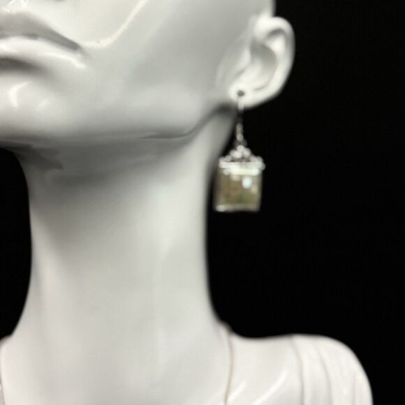 NEW Park Lane Mother-of-Pearl Mosaic Necklace & Earring Set - Picture 2 of 8